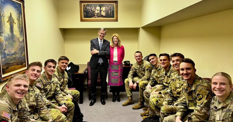 President Lund Visits Latter Day Saints At West Point Church