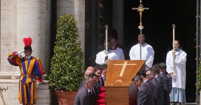 Pope Francis' Funeral Reflects His Christian Service Prompts Church