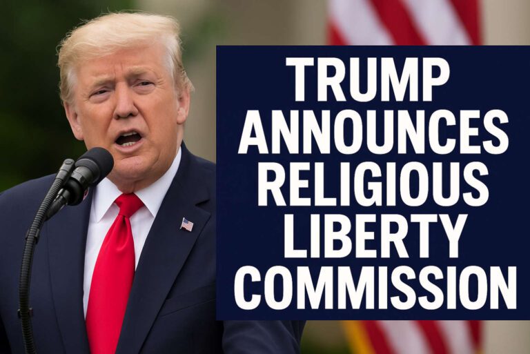 Trump Is Forming A New Religious Freedom Committee