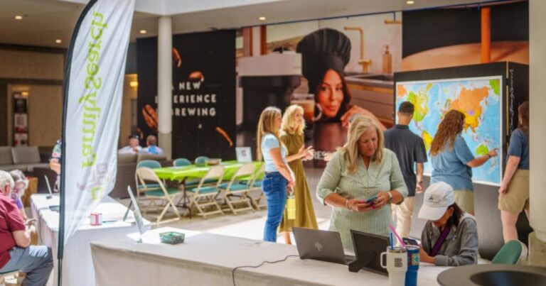 California familysearch pop ups inspire ancestral connections church news
