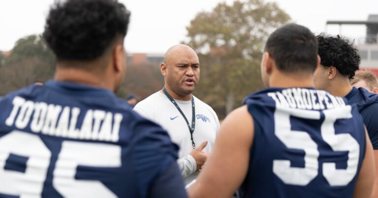 Examples of attendance at byu's sione po'uha and his father's