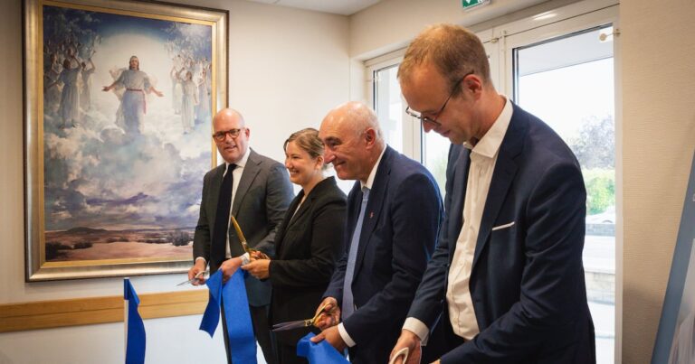 Luxembourg saints celebrate the country's first meeting place church