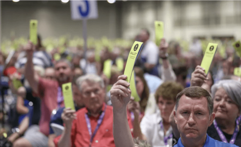 Sbc passes solutions seeking ban on gay marriage, porn and