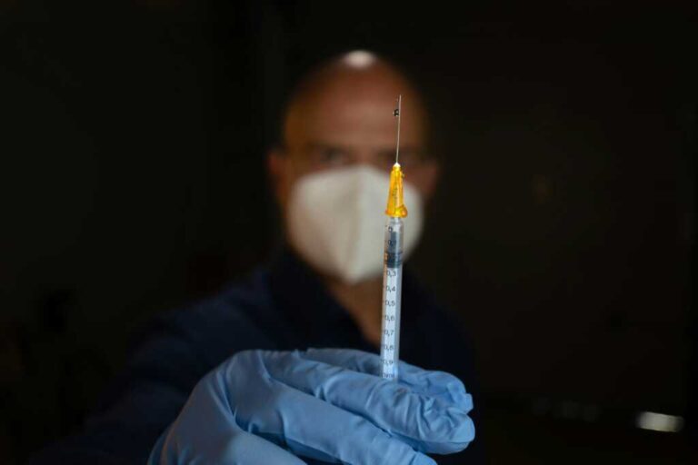 The college has devised a secret vaccine plot to force