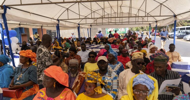 Church donations are empowered by hundreds of female gardeners in