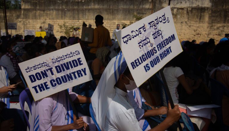 India's anti group law selectively denies indian religious freedom