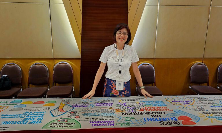 Singapore's visual scribe captures the spirit of alice leadership summit