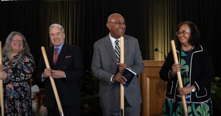 Broken ground for Wellington New Zealand Temple – Church News Broken ground for wellington new zealand temple church news