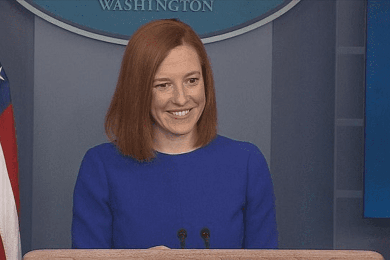 Jen Psaki’s reaction to Catholic school shooting was likened to “how the actual demon reacts.” Jen psaki's reaction to catholic school shooting was likened to