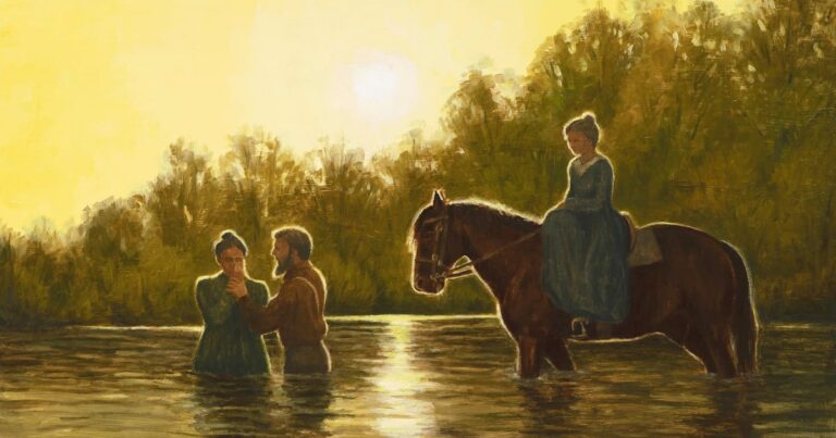 One of two women named in doctrine and covenant