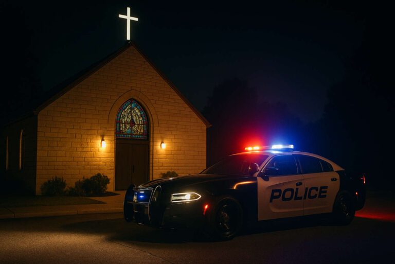 Church threatened by those who claim to be the angel