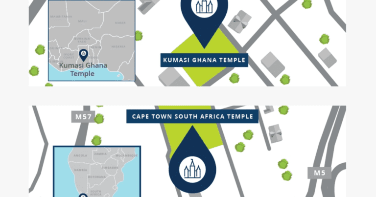 The groundbreaking thing announced at two African temples – Church News The groundbreaking thing announced at two african temples church