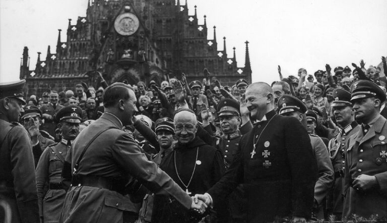 History reveals a slippery slope to fascism for Christians who listen History reveals a slippery slope to fascism for christians who