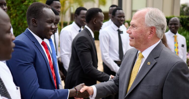 Heartfelt reunion with elder rasband in kenya – church news
