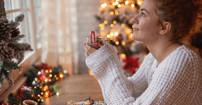 When christmas feels heavy, god is still near