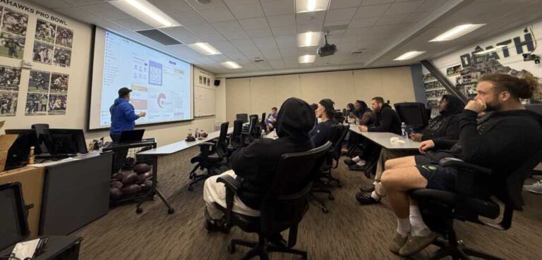 Behind the scenes of the seahawks locker room bible study