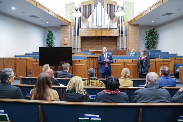 Faith leaders gather to tour Denver Colorado Temple grounds – Church News Faith leaders gather to tour denver colorado temple grounds –