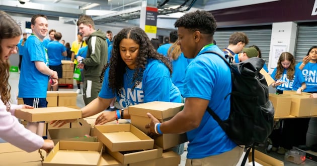 Young people in Europe serve women and children in need – Church News Young people in europe serve women and children in need